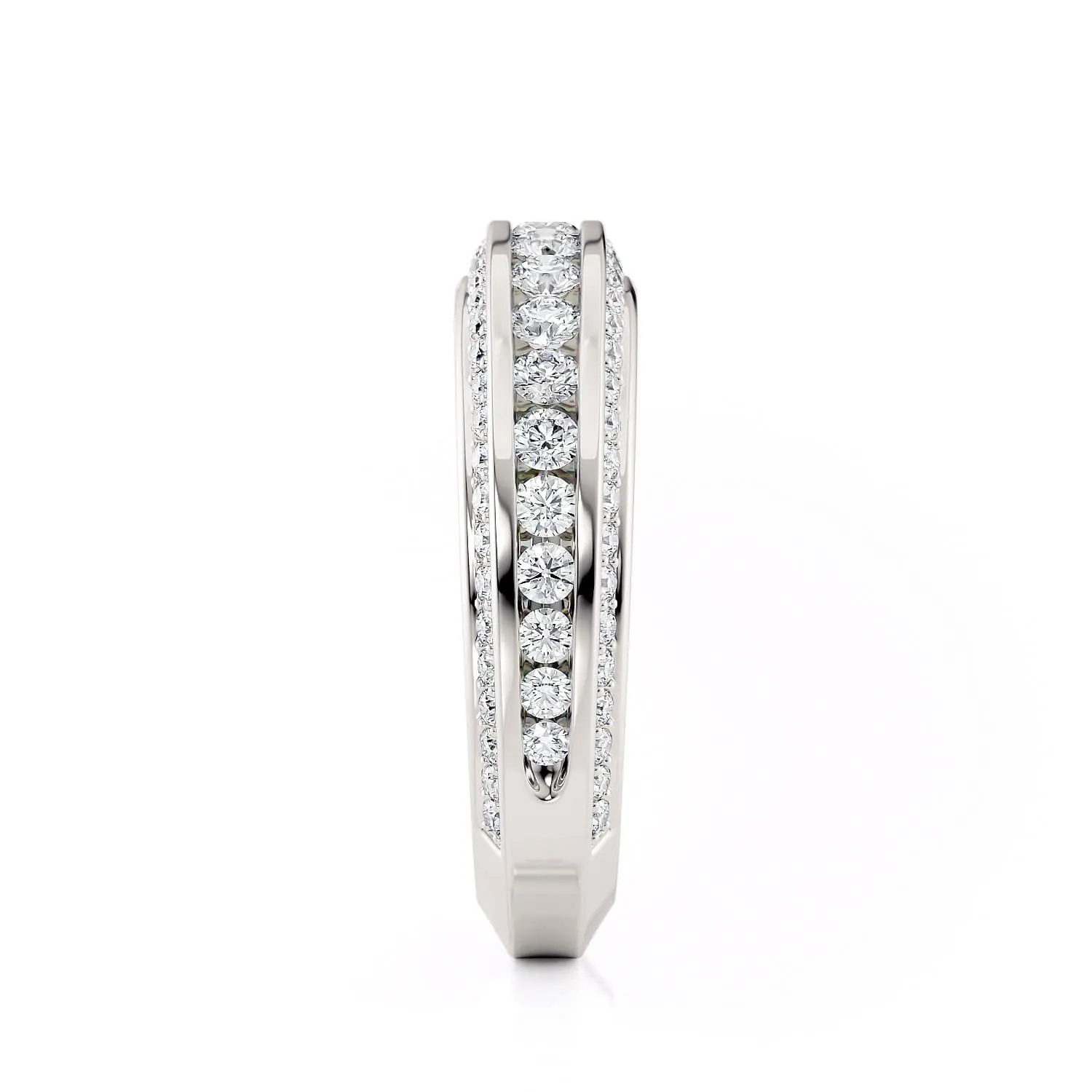 0.90ctw Diamond Wedding Band