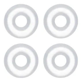 12 Gauge Clear Rubber O-Ring 4-Pack