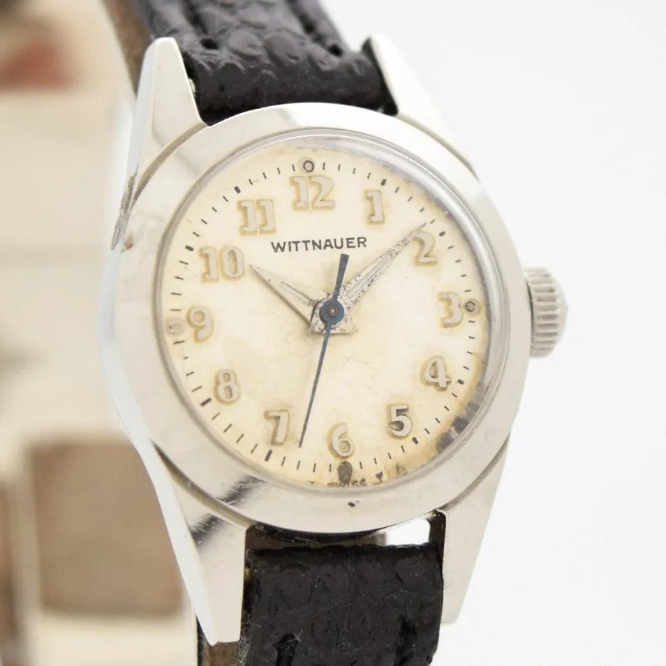 1970's Vintage Wittnauer Ladies Ref. 2320 Stainless Steel Watch (# 14468)