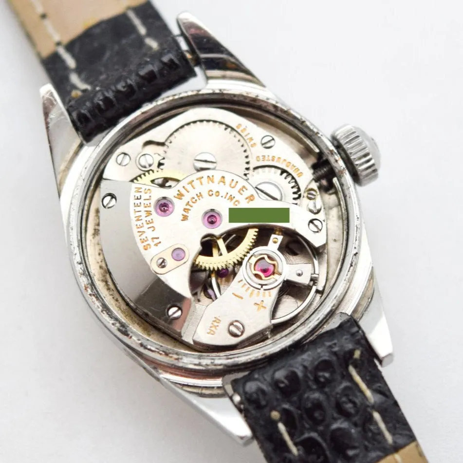 1970's Vintage Wittnauer Ladies Ref. 2320 Stainless Steel Watch (# 14468)