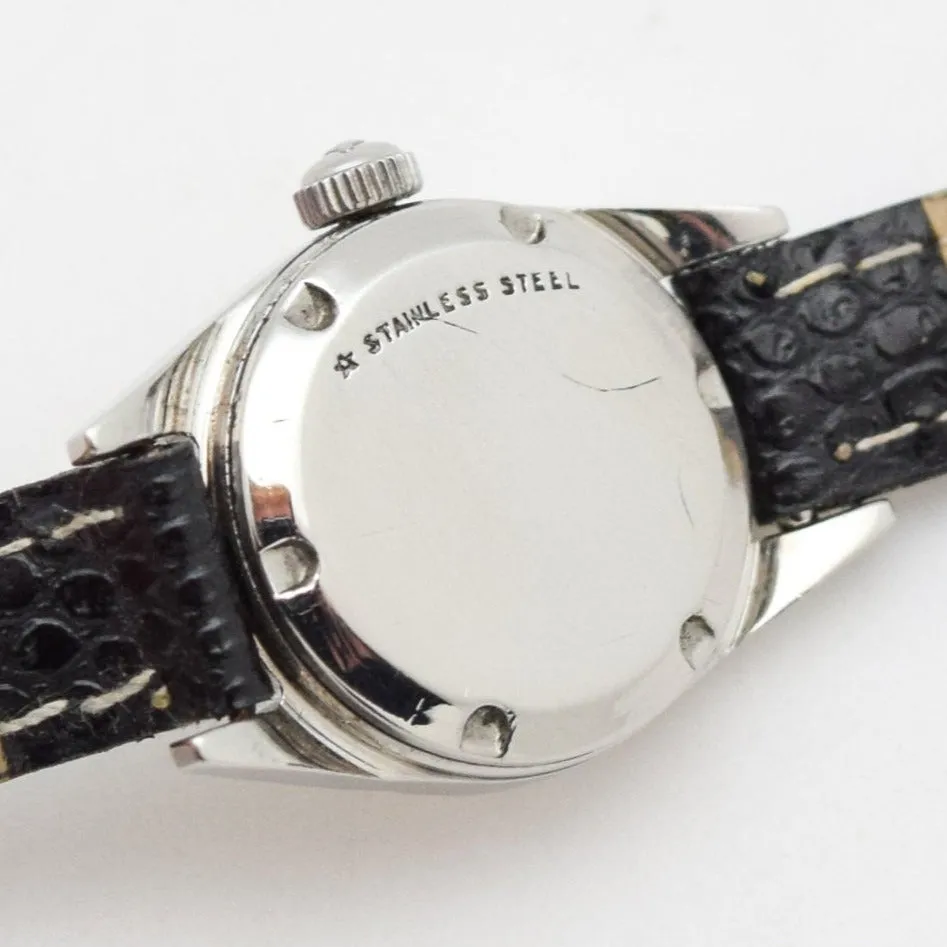 1970's Vintage Wittnauer Ladies Ref. 2320 Stainless Steel Watch (# 14468)