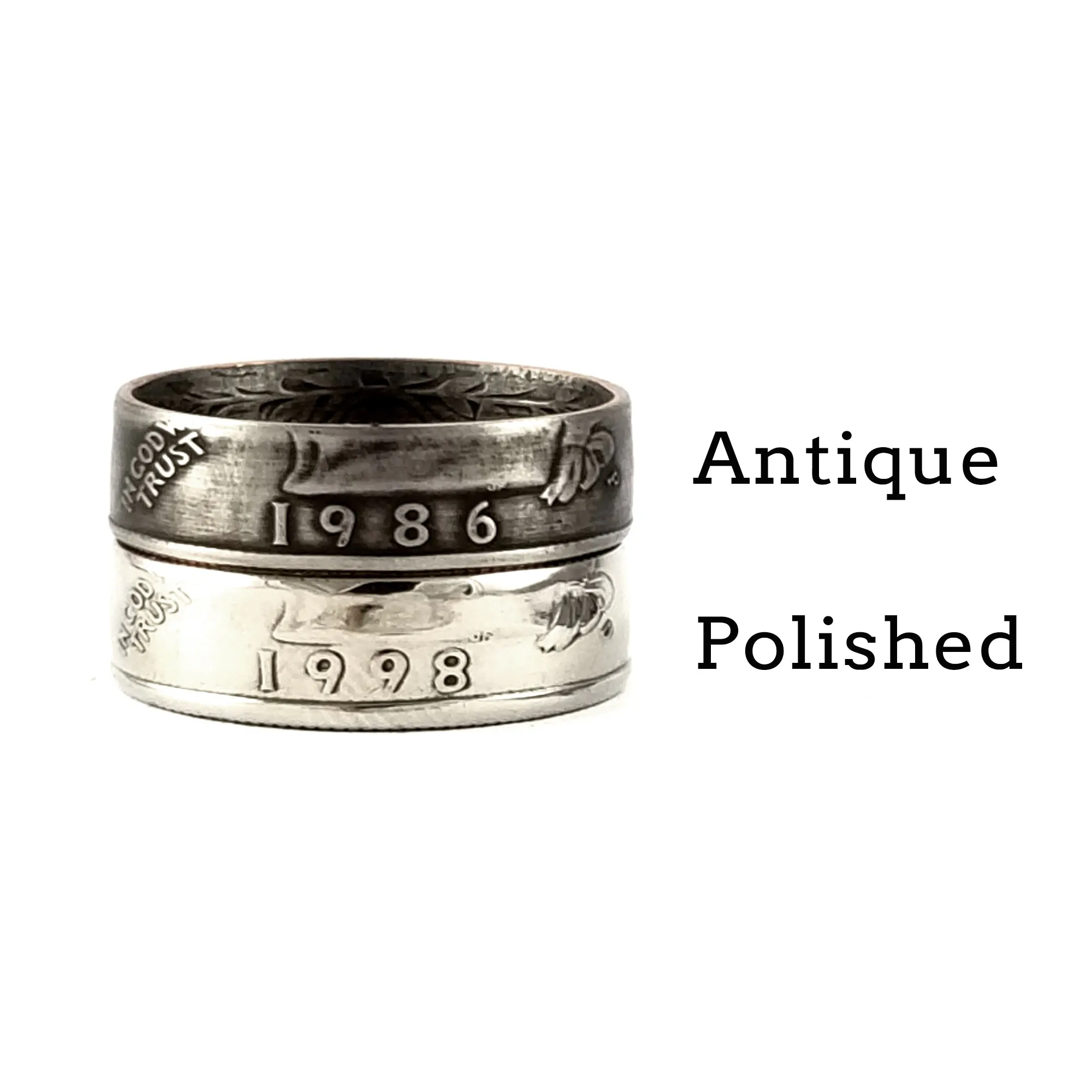 1978 Washington Quarter Coin Ring