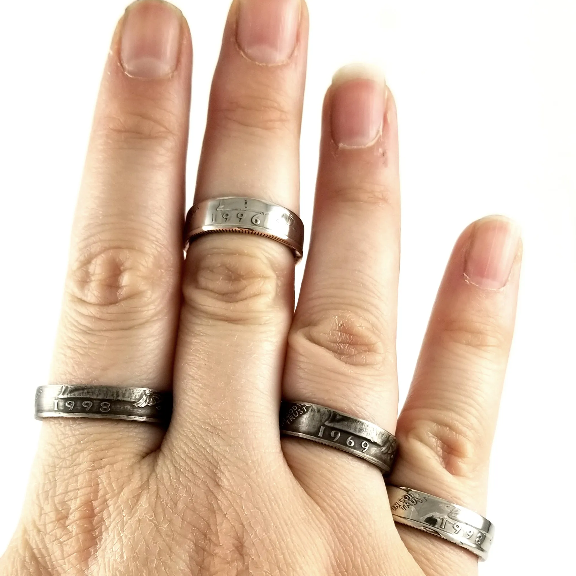 1978 Washington Quarter Coin Ring