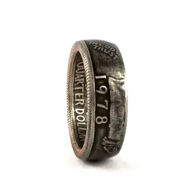 1978 Washington Quarter Coin Ring