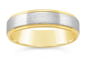 6mm Stainless Steel Gents Ring