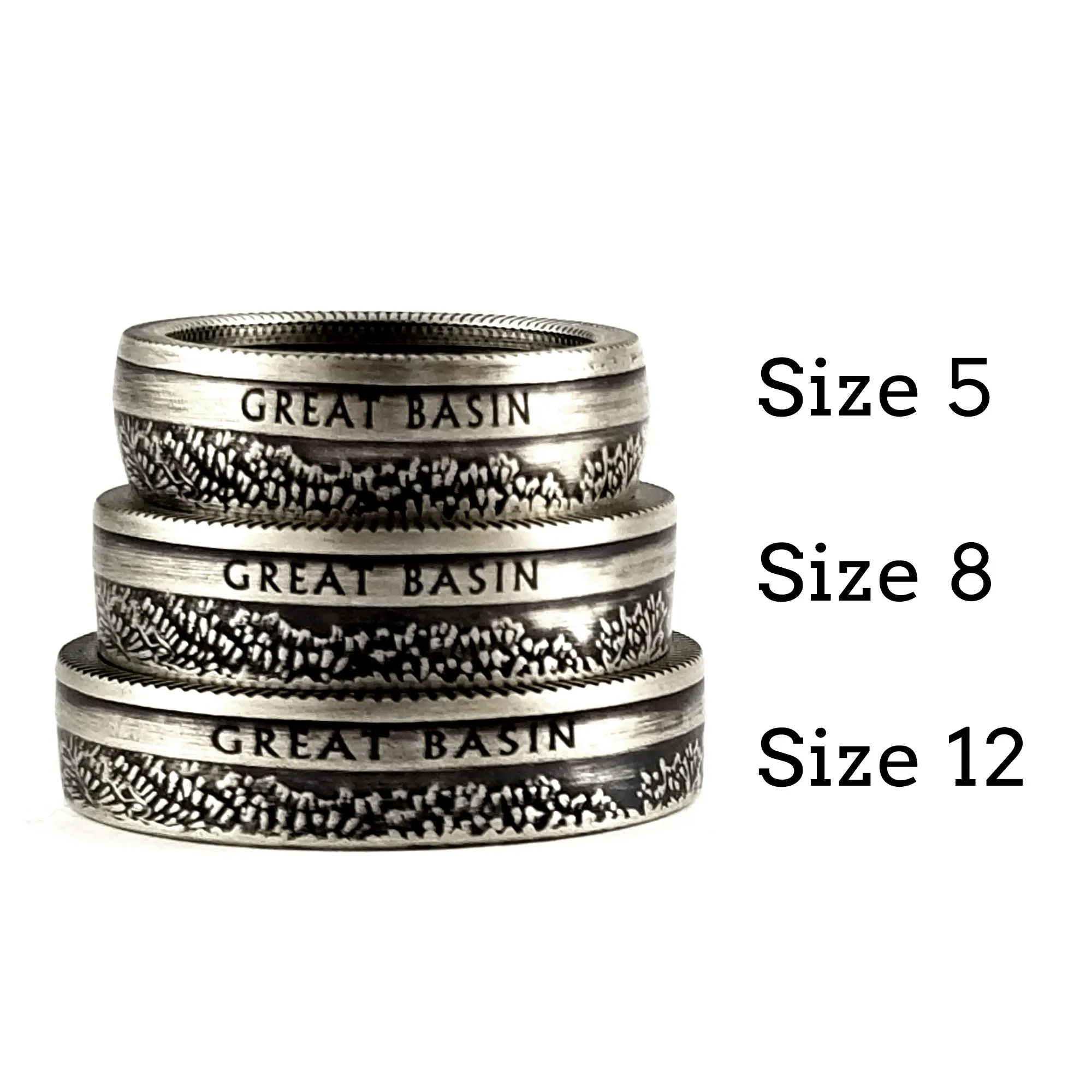 90% Silver Great Basin National Park Quarter Ring