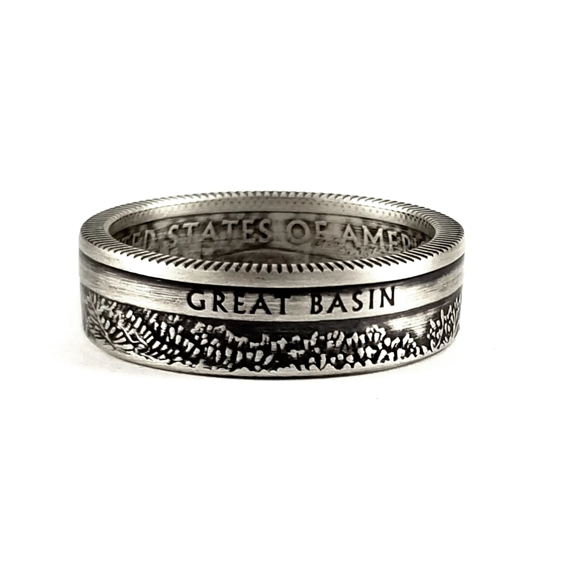 90% Silver Great Basin National Park Quarter Ring