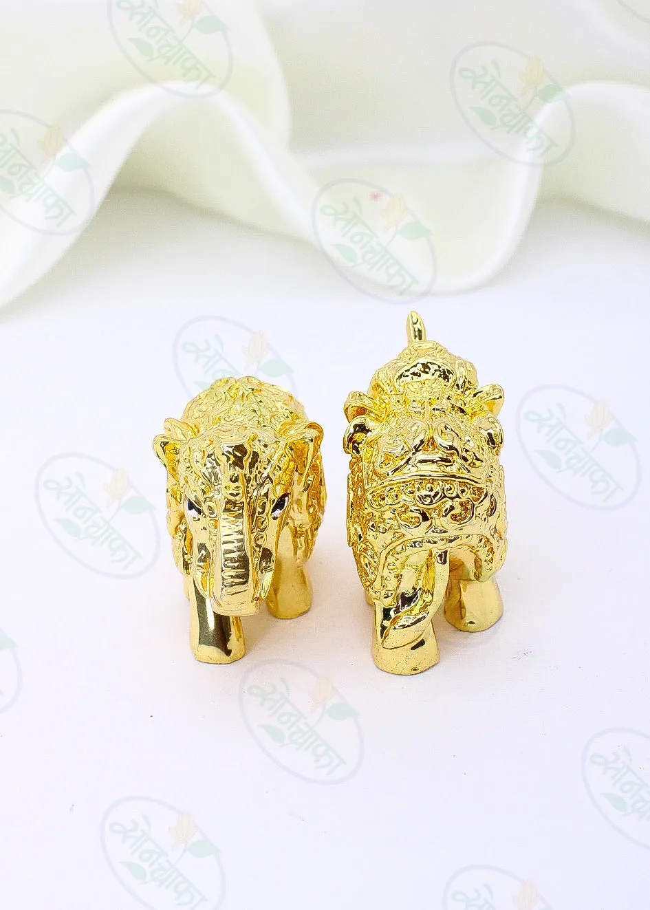 ADORABLE GOLDEN GAJANTLAXMI