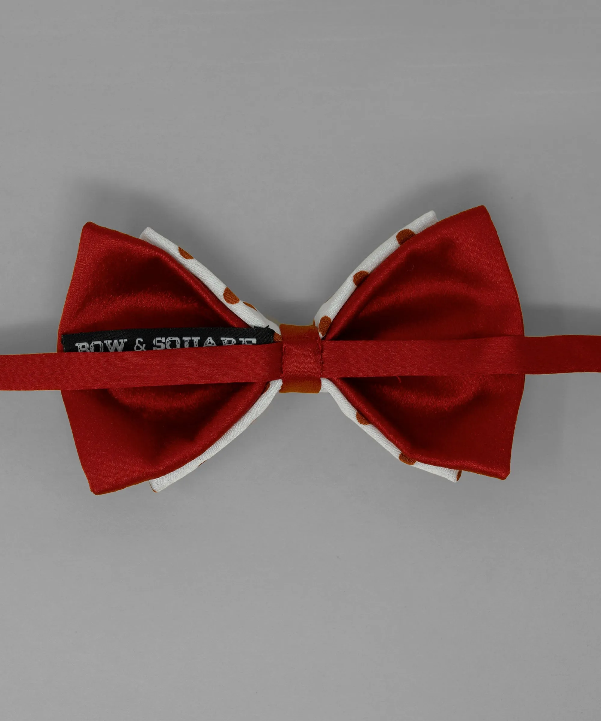 After 8  Red Polka Dot Bowtie