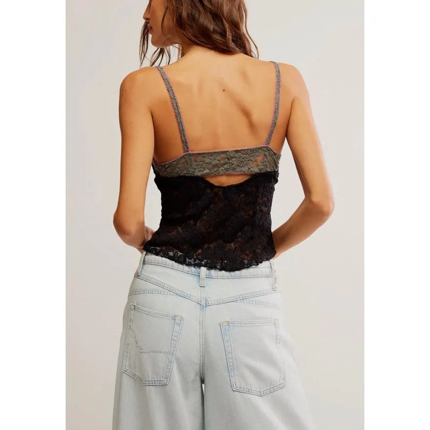 All Day Lace Cami -After Dark