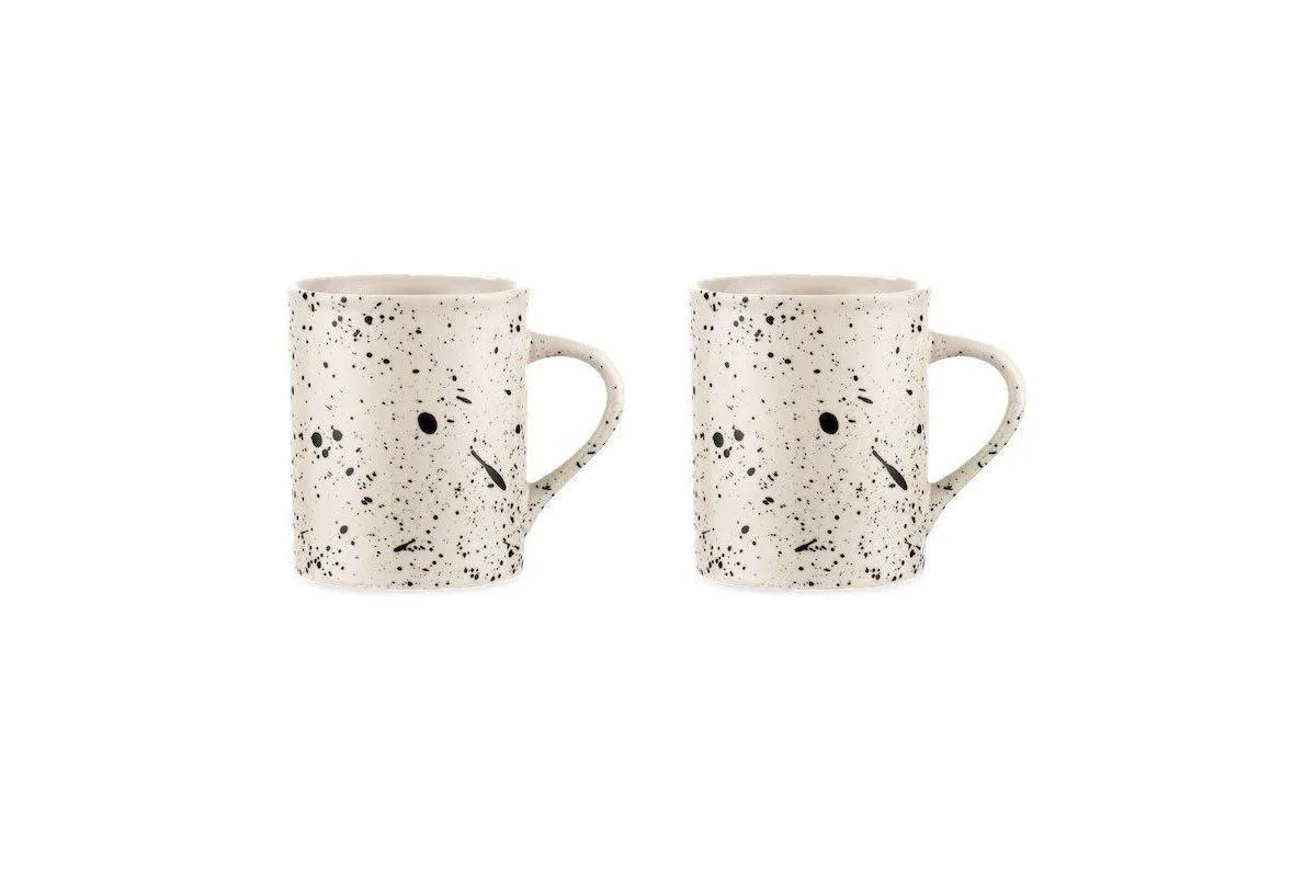 Ama Splatter Mug - Tall (Set of 2)