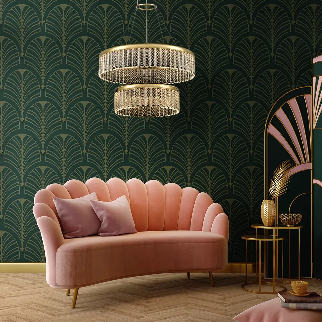 Angelica Single / Double Tier LED Pendant