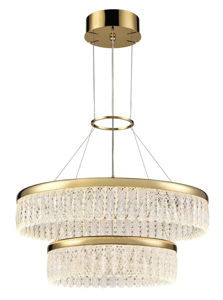 Angelica Single / Double Tier LED Pendant