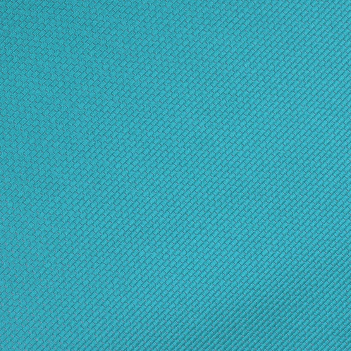 Aqua Blue Malibu Weave Self Bow Tie
