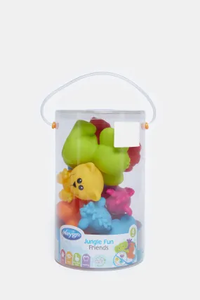 Assorted Jungle Fun Friends Baby Toy Set.