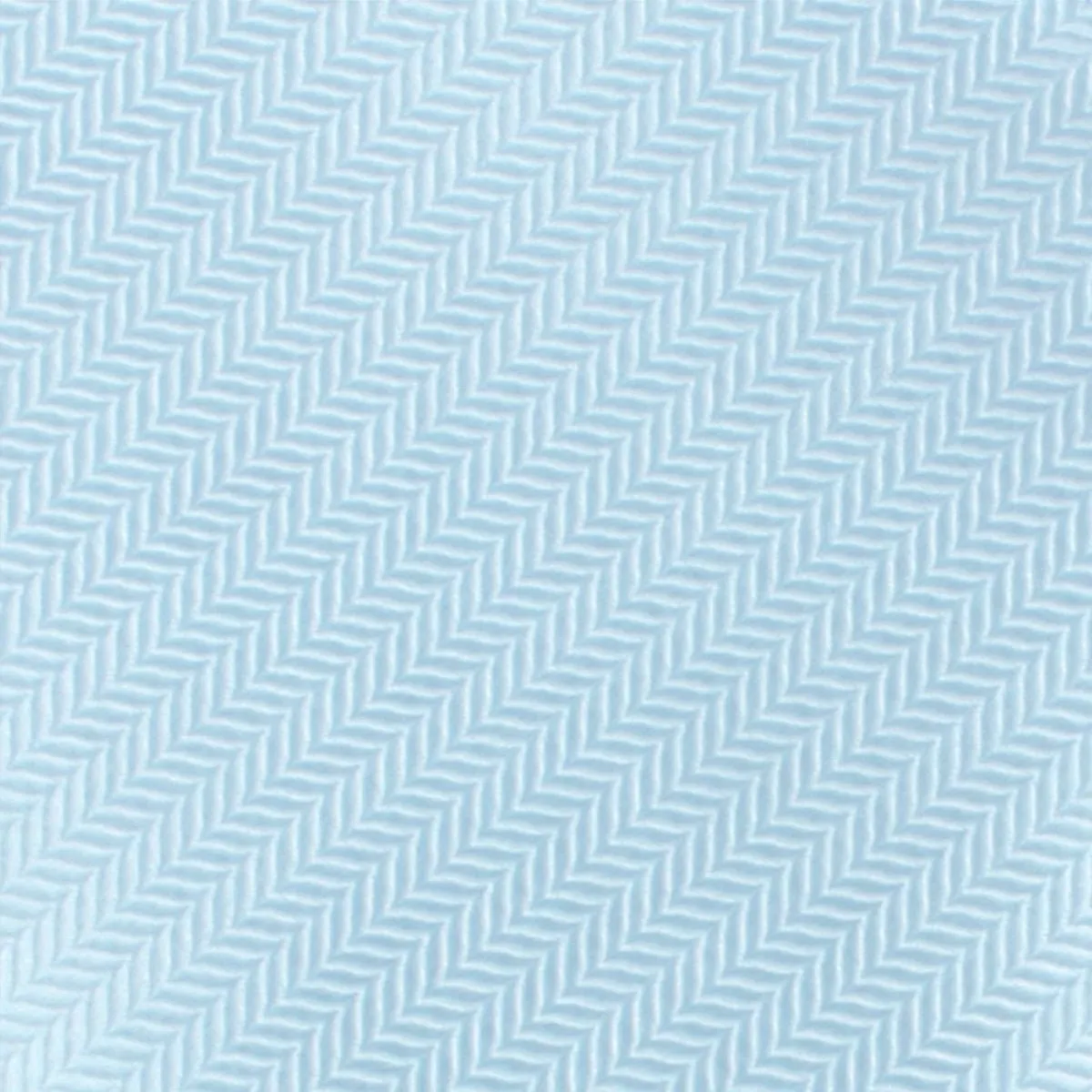 Baby Blue Herringbone Chevron Self Bow Tie