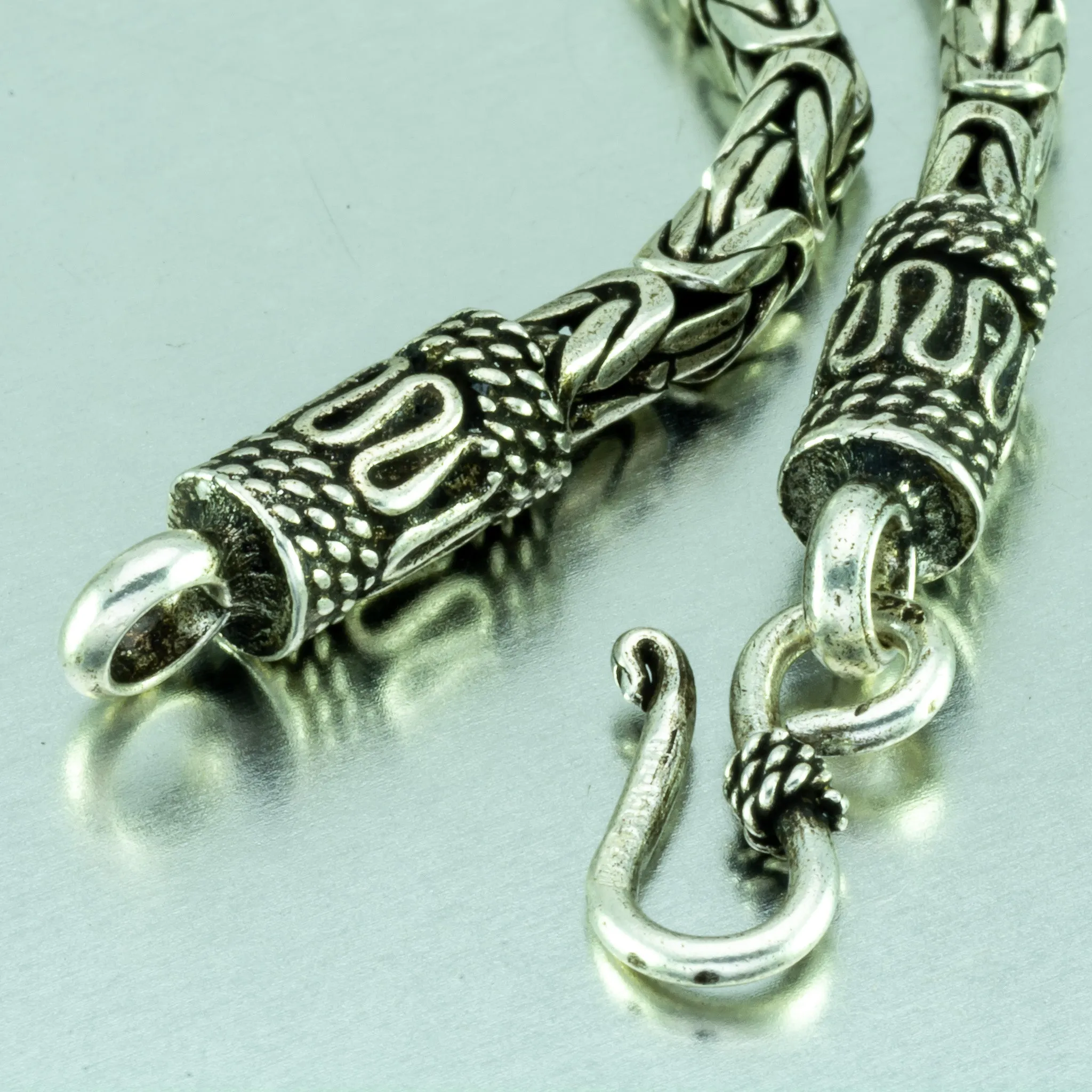 Balinese 'Byzantine' Sterling Silver Necklace