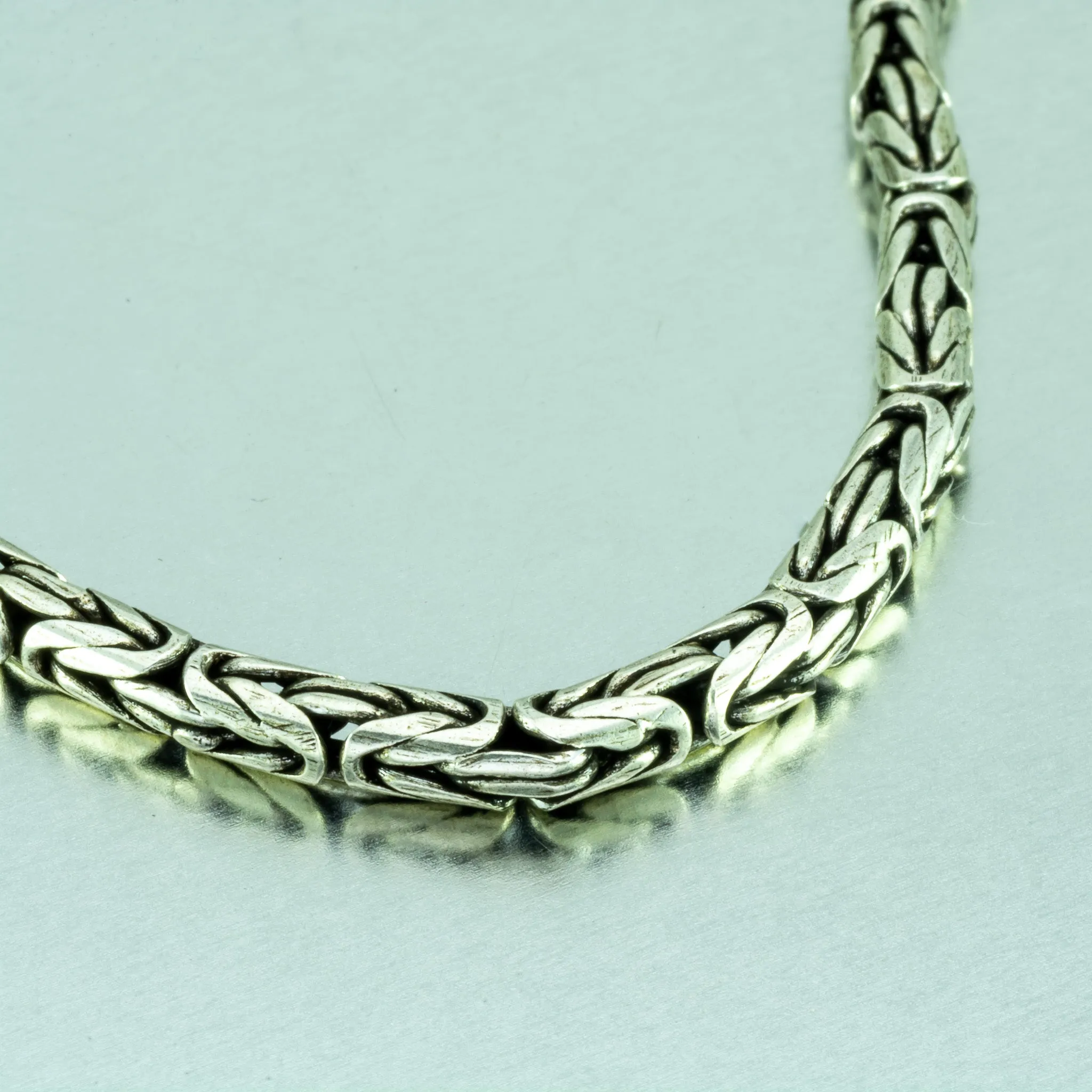 Balinese 'Byzantine' Sterling Silver Necklace
