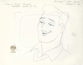 Batman The Animated Series Original Production Drawing: Dick Grayson