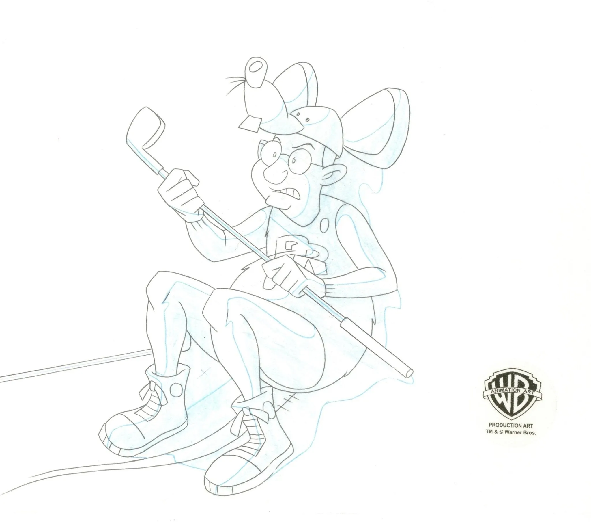 Batman The Animated Series Original Production Drawing: Pack Rat