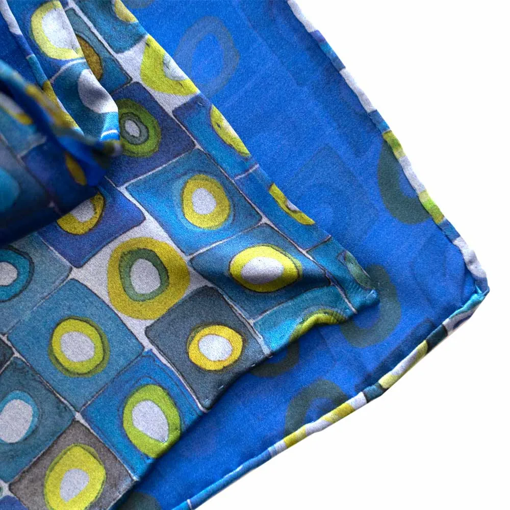 Bauhaus Italian Silk Scarf