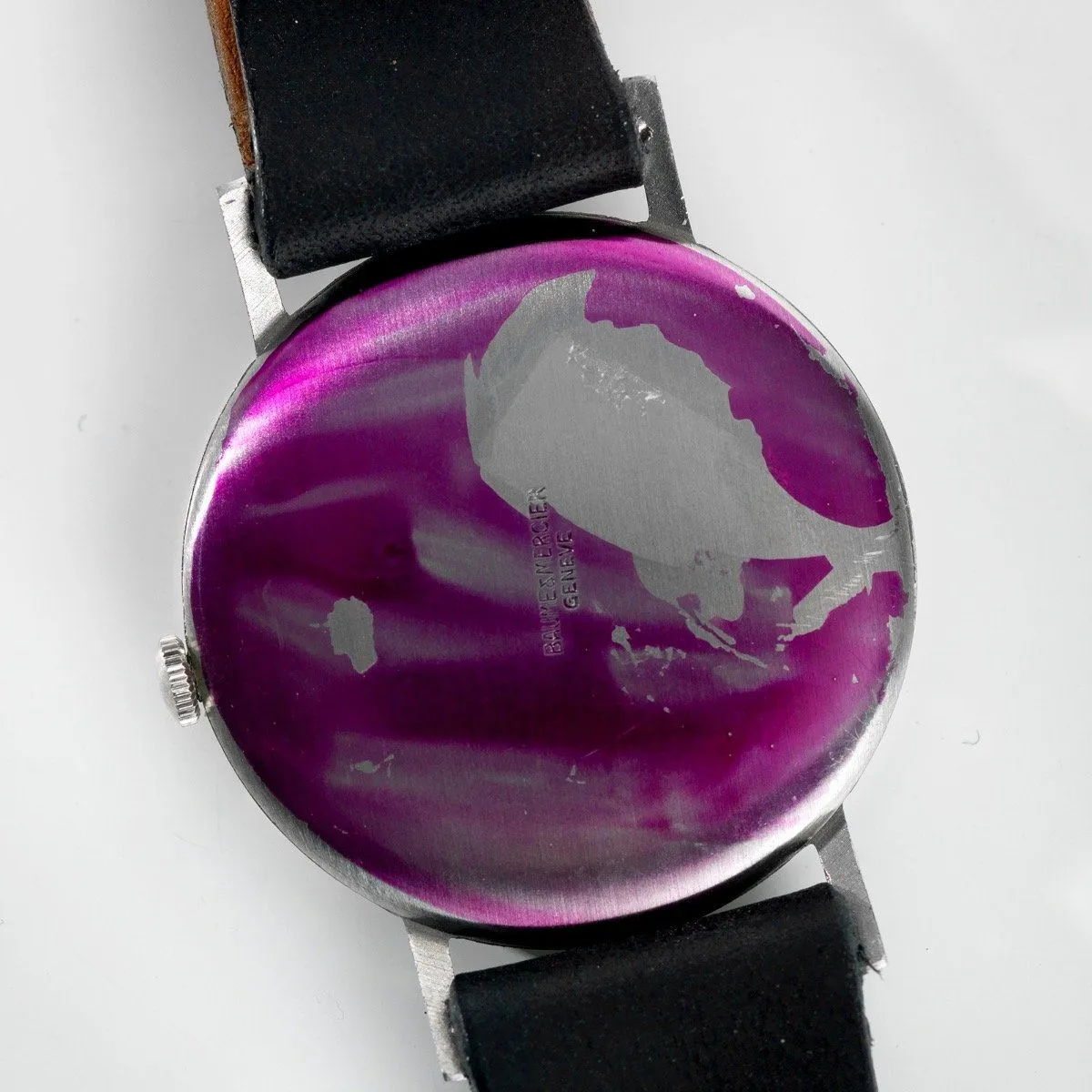 Vintage Baume & Mercier Large Case Calatrava Watch from the 1950s