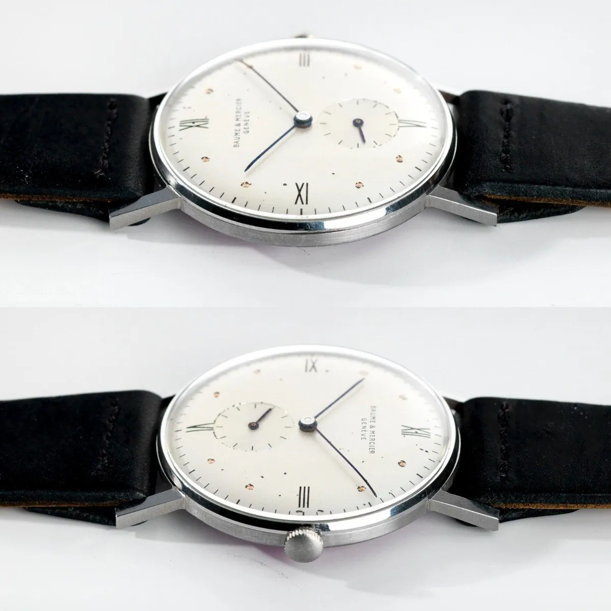 Vintage Baume & Mercier Large Case Calatrava Watch from the 1950s