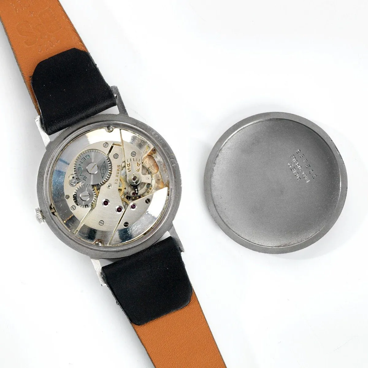 Vintage Baume & Mercier Large Case Calatrava Watch from the 1950s
