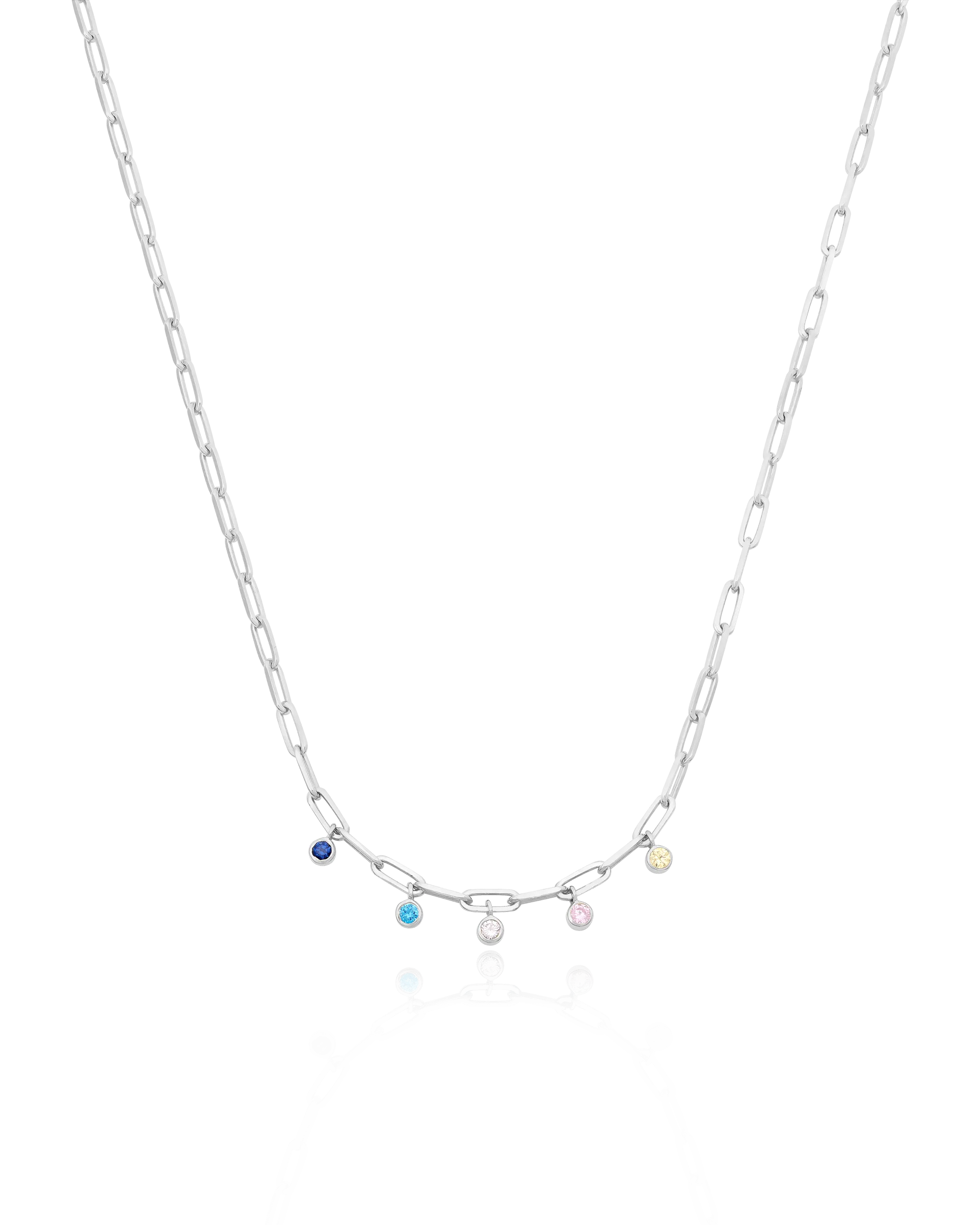 Elegant Bermuda Birthstone Necklace - Premium 18K Gold Vermeil Finish