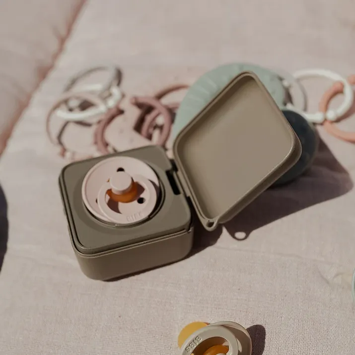 BIBS Pacifier Box - Sage