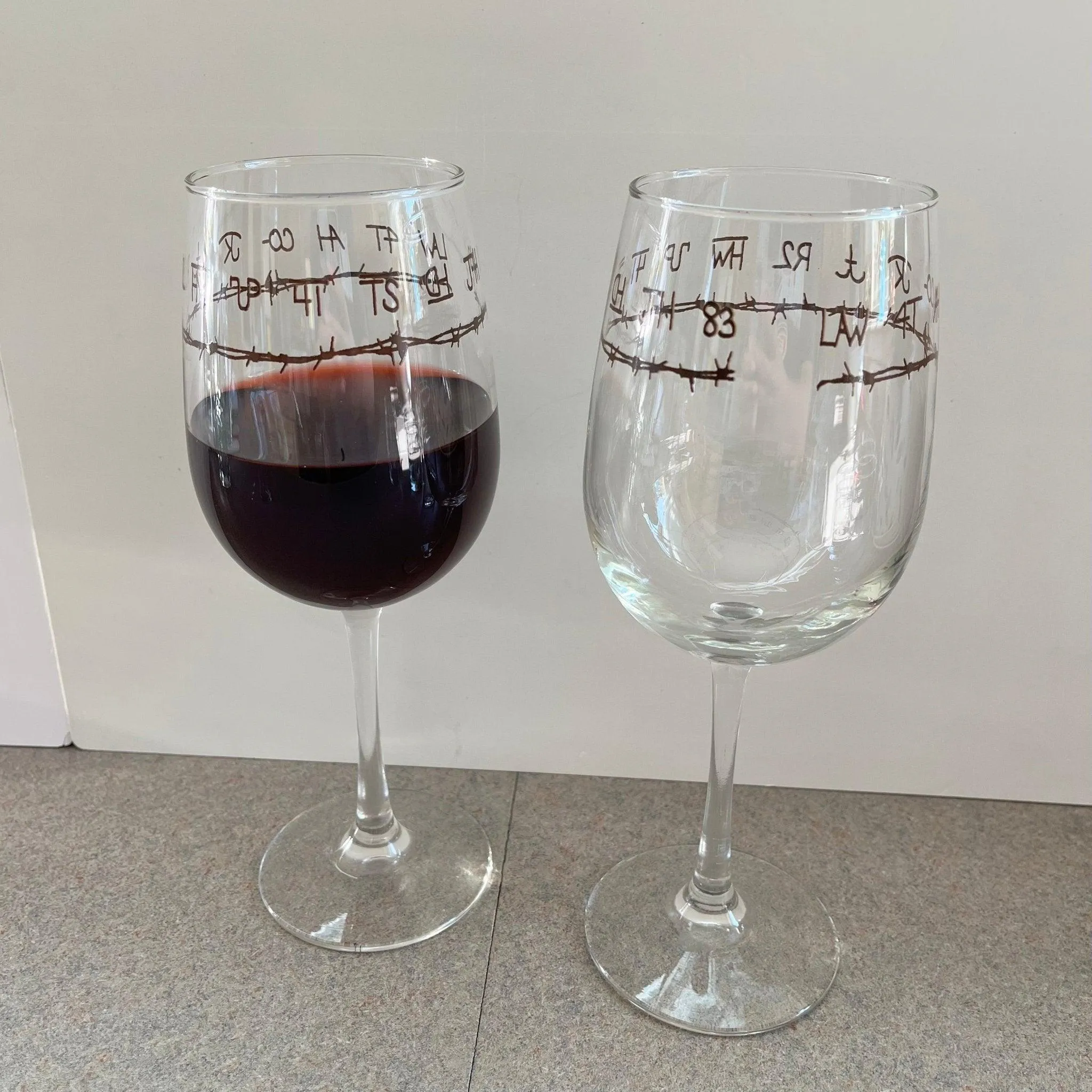 Blue Mountain Brands Wine Glasses