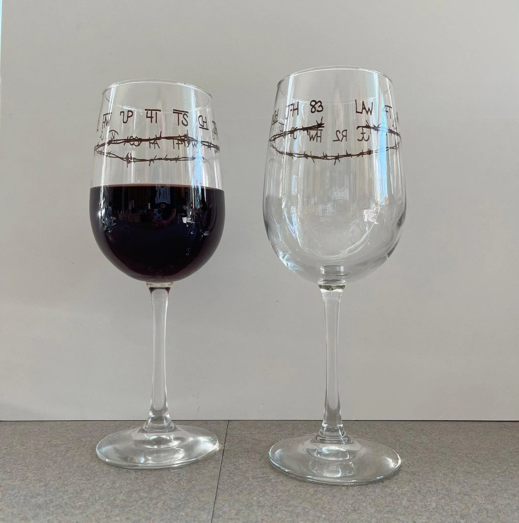 Blue Mountain Brands Wine Glasses