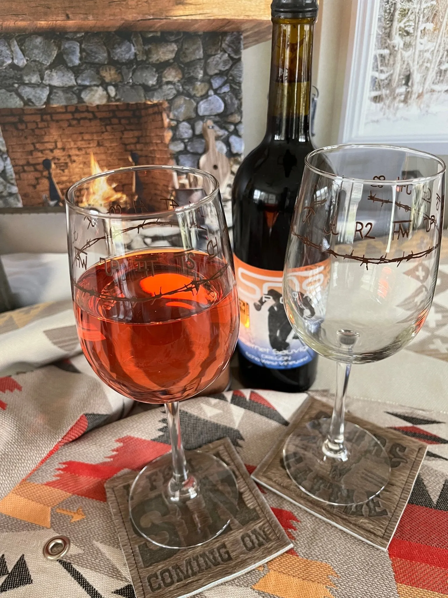 Blue Mountain Brands Wine Glasses