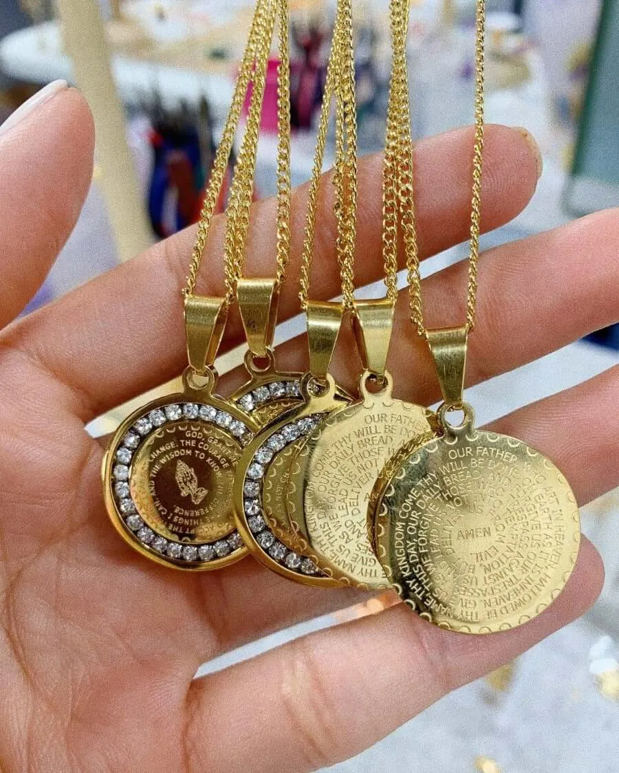Bracha Prayer Warrior Necklace