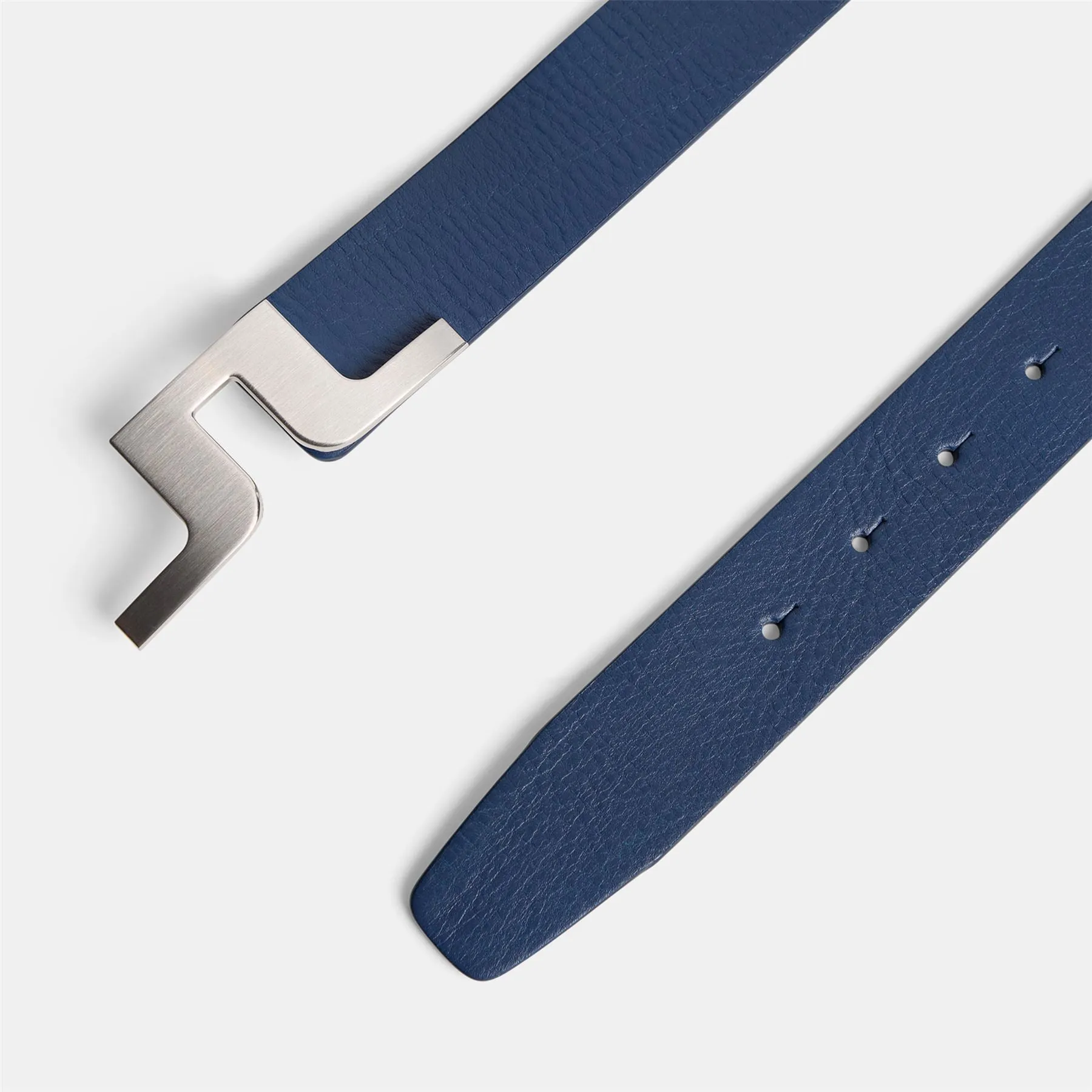 Bridger Leather Belt Estate Blue - SU24