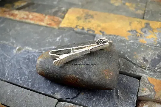 Bullet Tie Clip, 9mm, 38 Special, 40 Cal Nickel Bullet Tie Clip