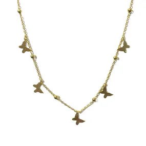 Butterfly Charms Necklace