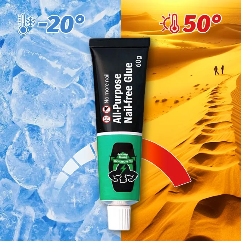 Buy 5 Get 5 Free Waterproof, Punch-free, Quick-drying, Strong All-purpose Adhesive