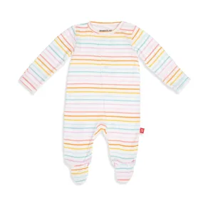 Candy Stripe Modal Footie