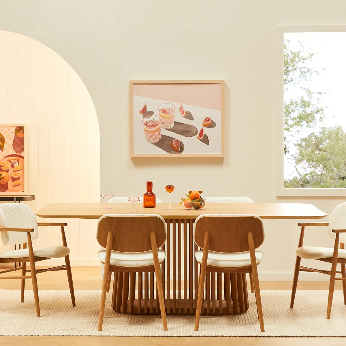 Casablanca Dining Table (Oak)