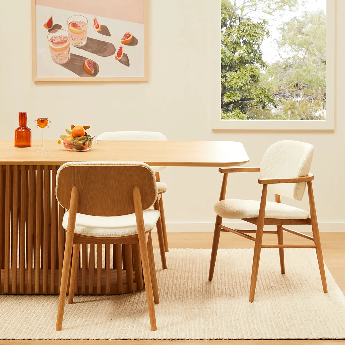 Casablanca Dining Table (Oak)