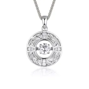 Celtic Knot Dancing Stone Pendant - by Boru