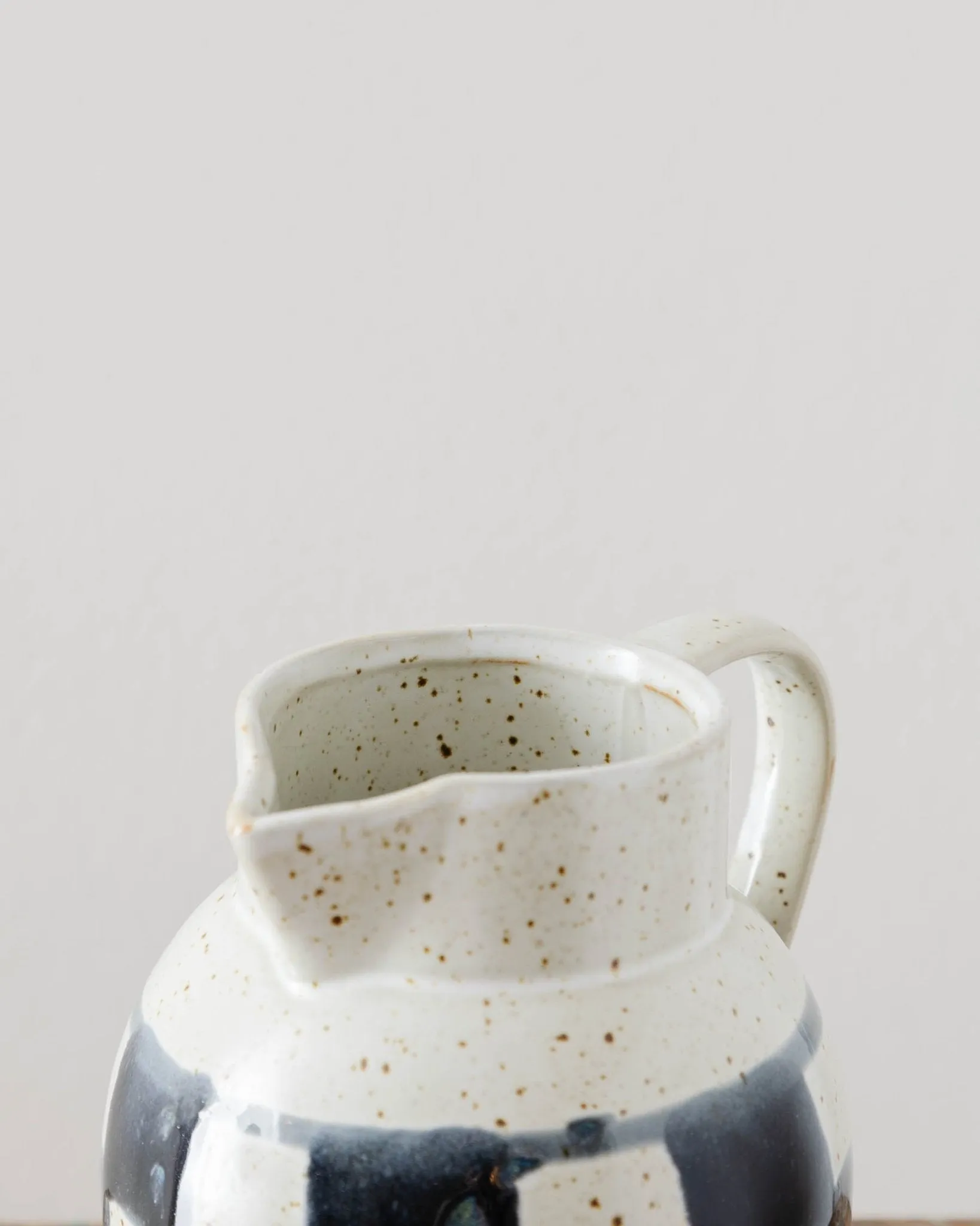 Checkmate Stoneware Pitcher I