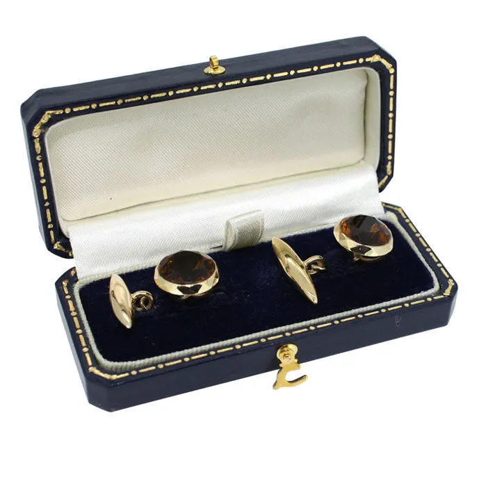 Citrine Cufflinks