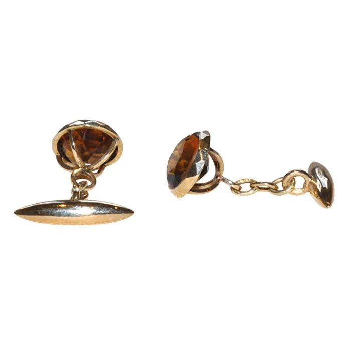 Citrine Cufflinks