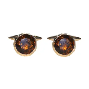 Citrine Cufflinks