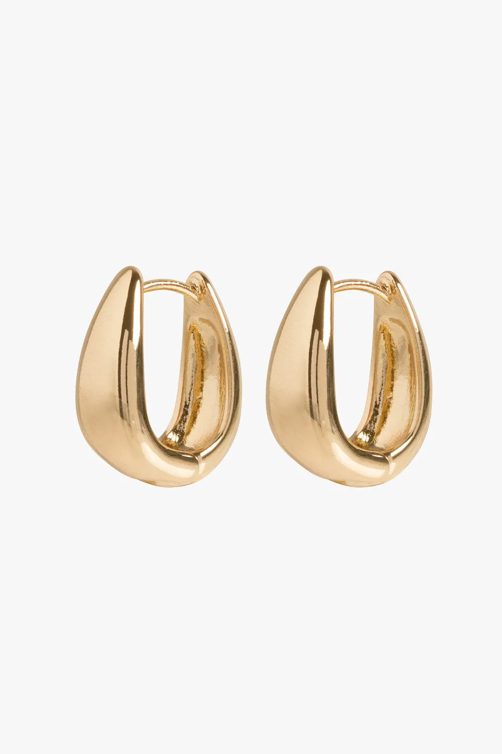 Classic Wide Hoop Earrings