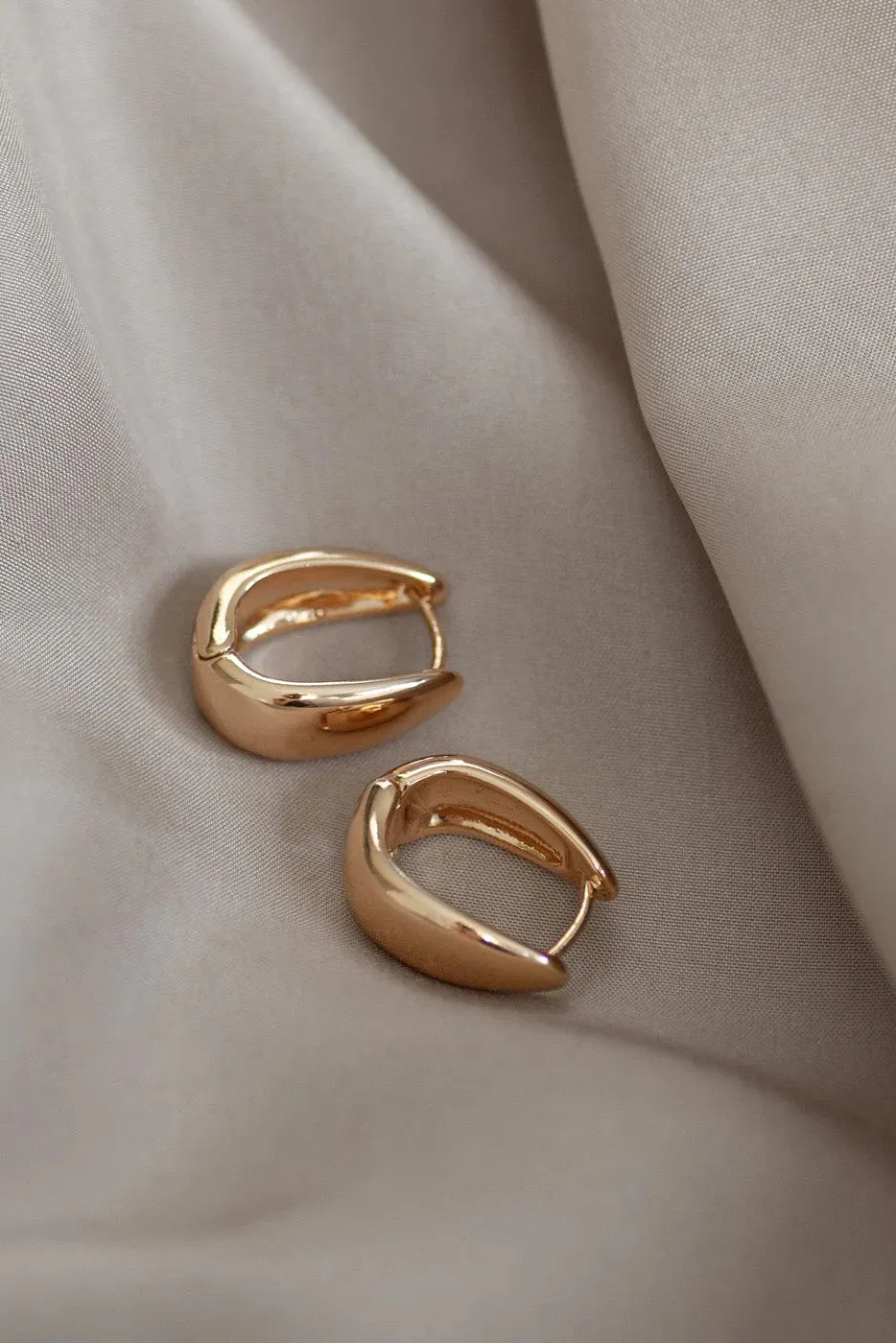 Classic Wide Hoop Earrings