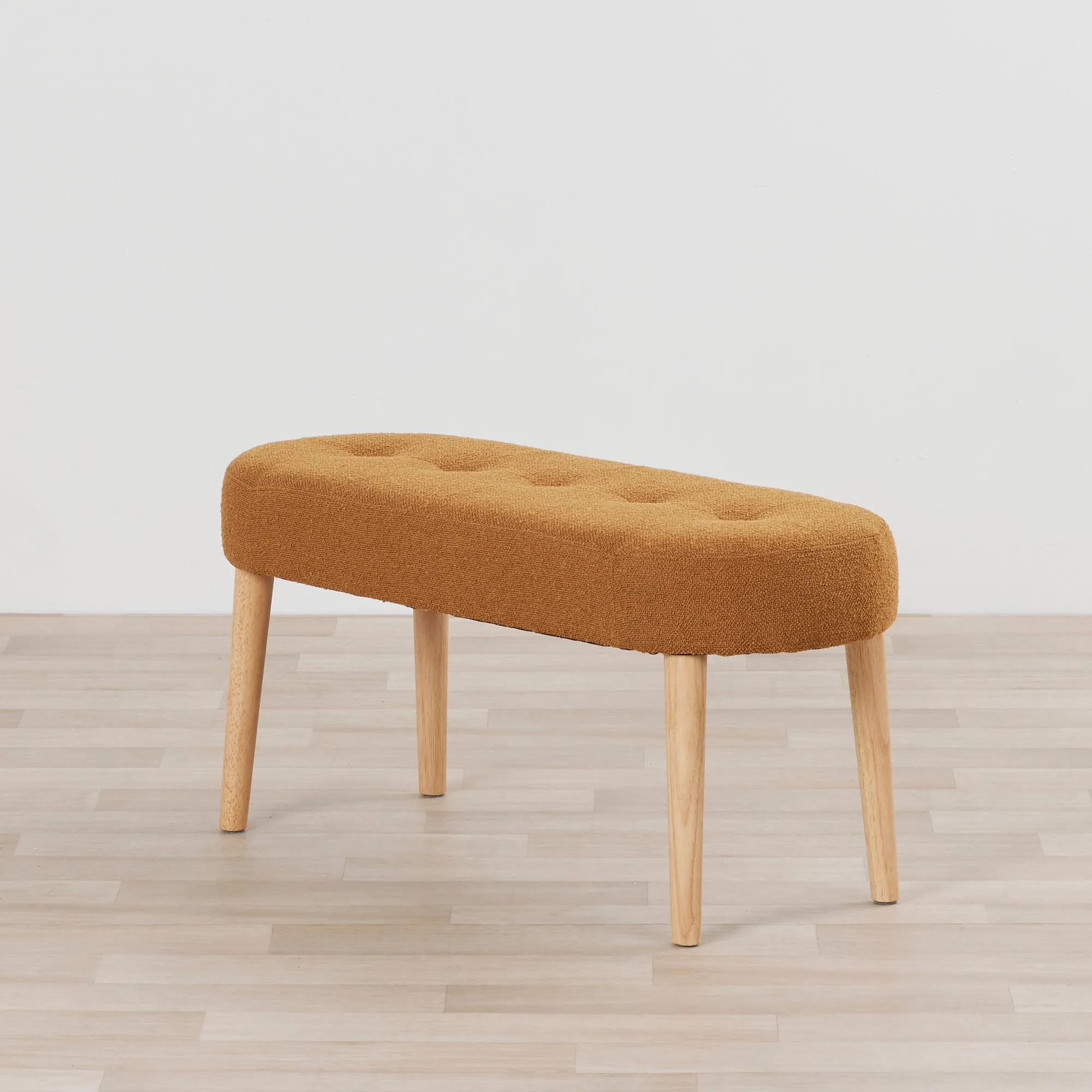 Claudia Bench Seat - Caramel