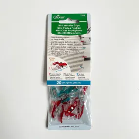 Clover Mini Wonder Clips - 20 pack